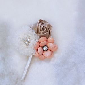 Handmade Flowers brooch